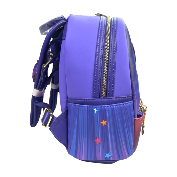 Loungefly x Pixar Coco Miguel & Hector Performance Mini Backpack 9”x10.5”x4.5” - Picture 4 of 6